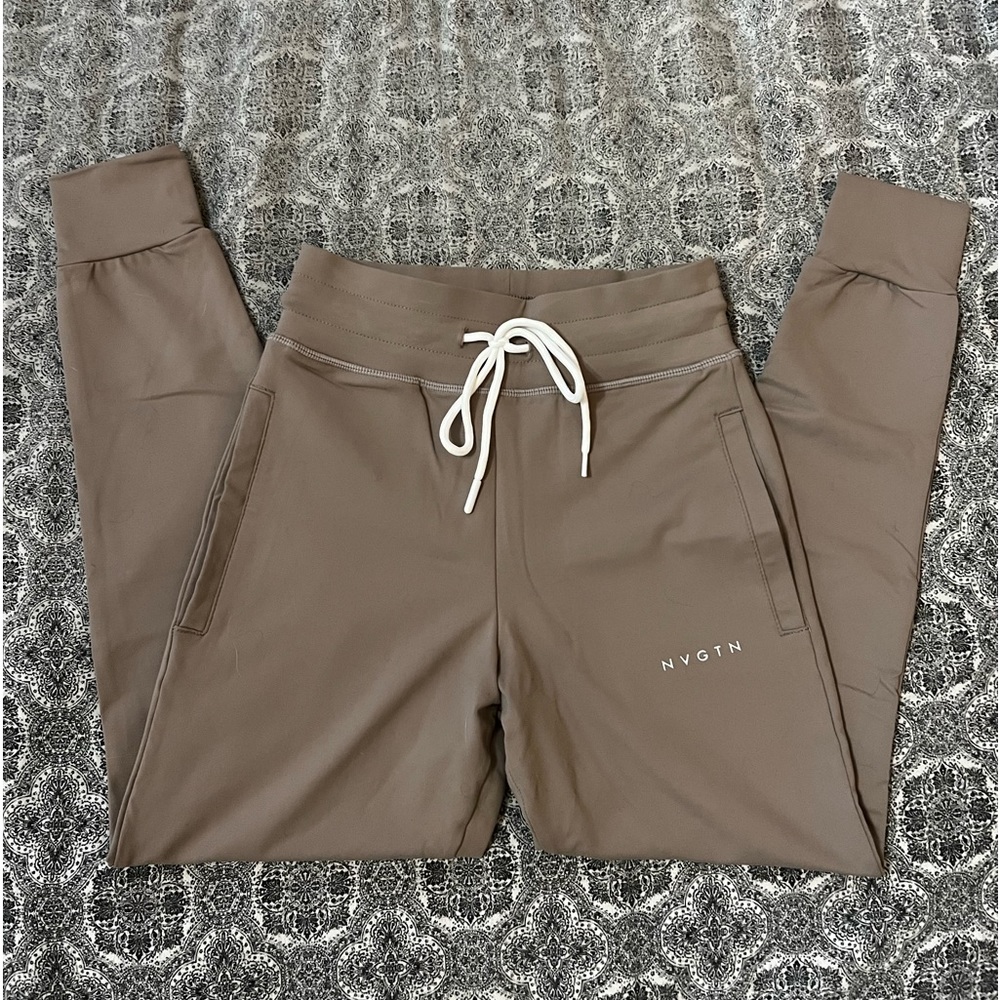 Tan Joggers
